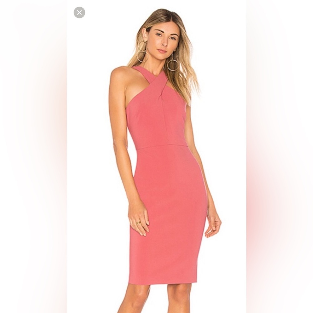 LIKELY Carolyn cocktail dress in color ‘muavewood’, sz 2